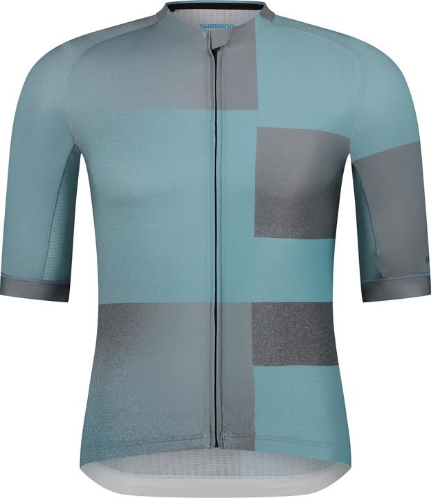 Shimano Men Veloce SS Jersey metallic turquoise