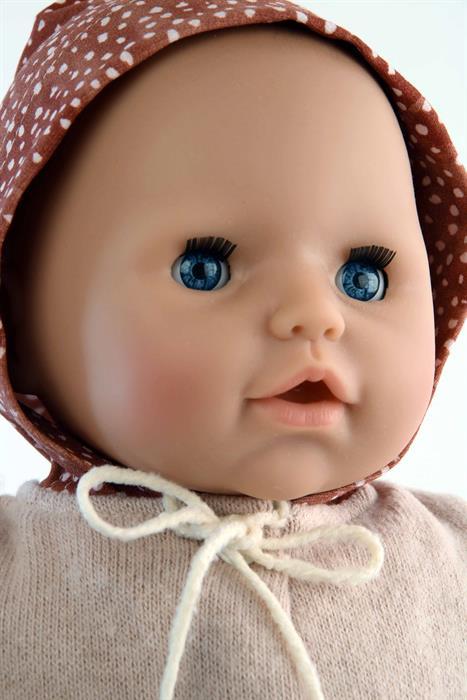 Actual product image Schildkröt 7545218 Pacifier baby "Amy" size 45 blue sleeping eyes