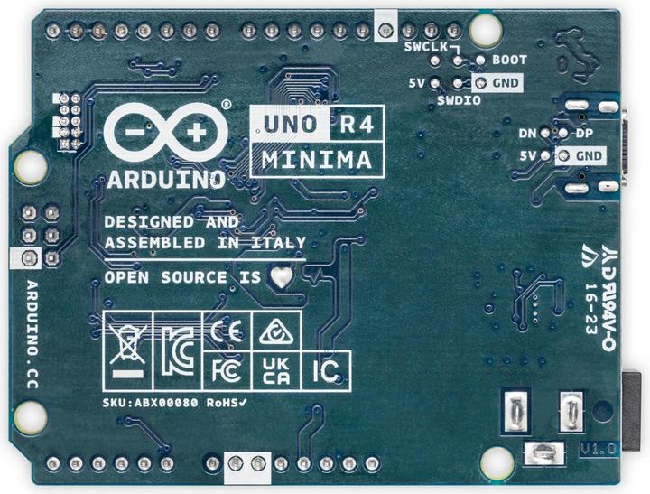 Actual product image Arduino UNO R4 Minima