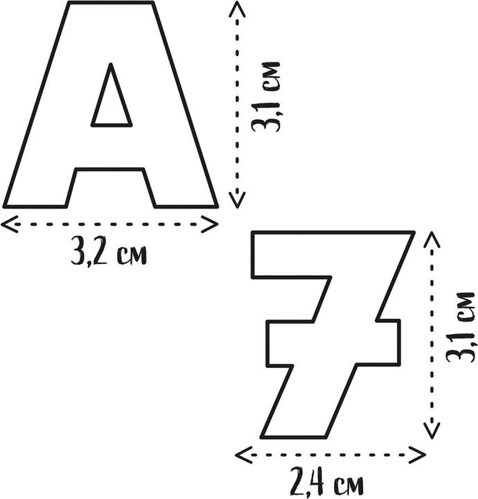 Productafbeelding Smoby 72 Magnetische Letters En Cijfers