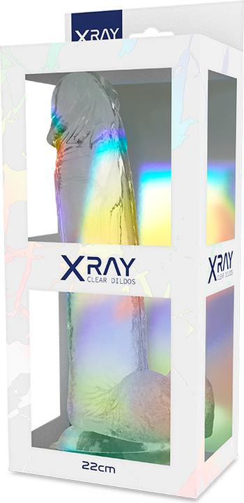 Produktbild X Ray XRAY CLEAR COCK WITH BALLS 22CM X 4.6CM