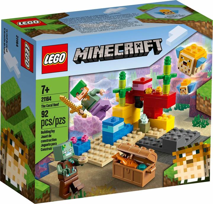 Immagine prodotto LEGO La barriera corallina (21164, LEGO Minecraft)