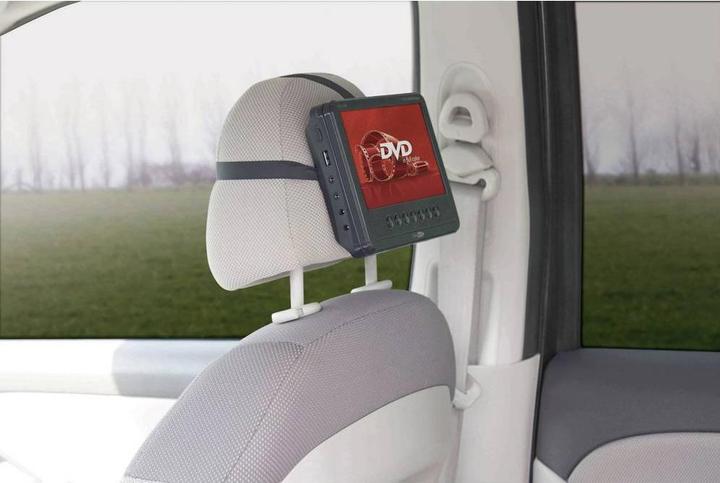 Actual product image Caliber Headrests DVD Player Monitors (Portable DVD player)