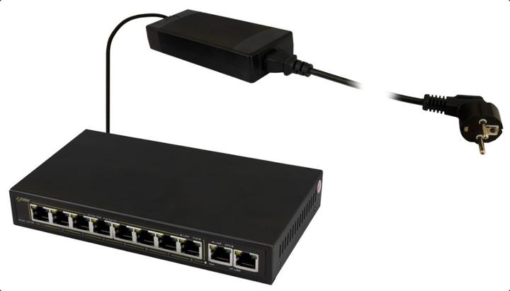 Image du produit Pulsar SG108 Commutateur réseau Gigabit Ethernet (10/100/1000) Power over Ethernet (PoE) (1 Ports)