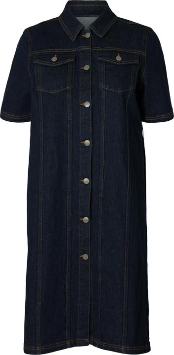 Selected Femme Kurzärmeliges Jeanskleid