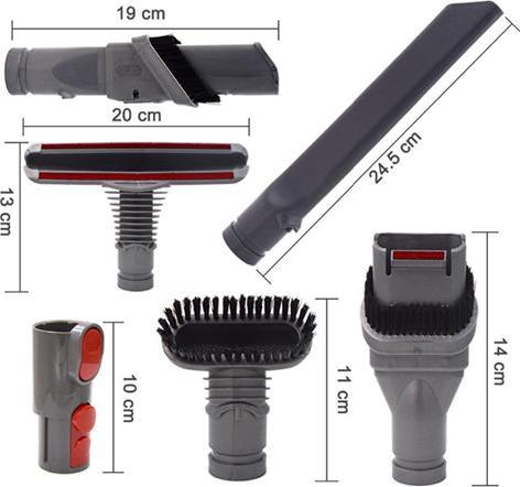 Actual product image Hermex Universal attachment for Dyson V6 V7 V8 V10 SV10 SV11 vacuum cleaner