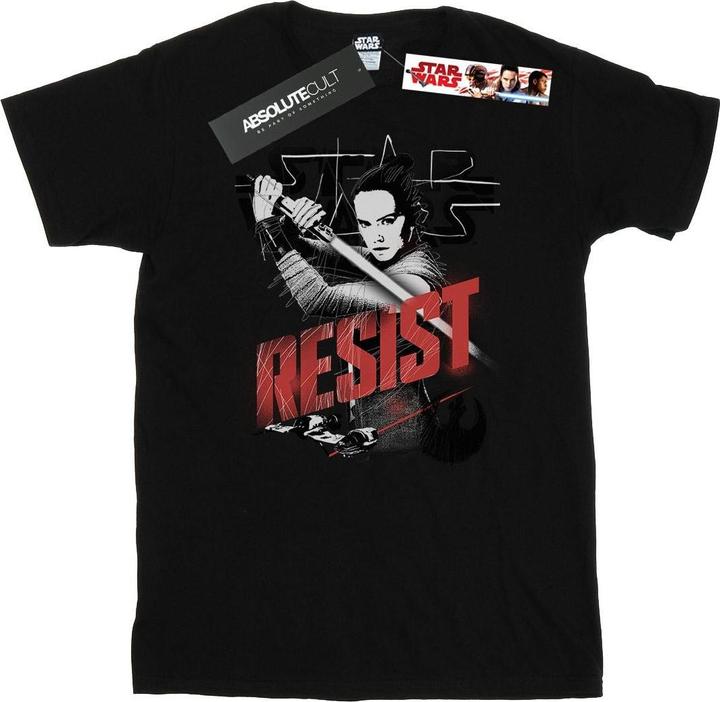 Star Wars The Last Jedi Rey Resist TShirt (M)