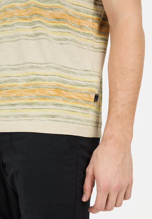 Image du produit Camel Active T-Shirt mit Streifenmuster aus Baumwolle (L)