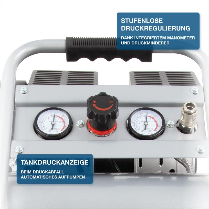 Immagine prodotto Hyundai Silent Kompressor SAC75008 (9 bar, 8 l)