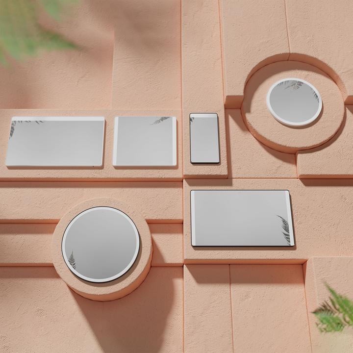 Produktbild hansgrohe Xarita Lite Q Spiegel, vertikale LED-Belechtung, 500x30x700mm, IR Sensor