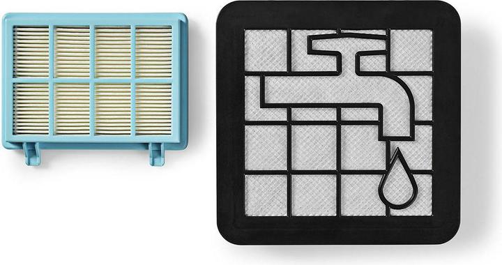 Actual product image Nedis HEPA Filter Set Replacement for: Philips FC8010/01 / FC9331/09 / FC9332/09 Black/White White/Black