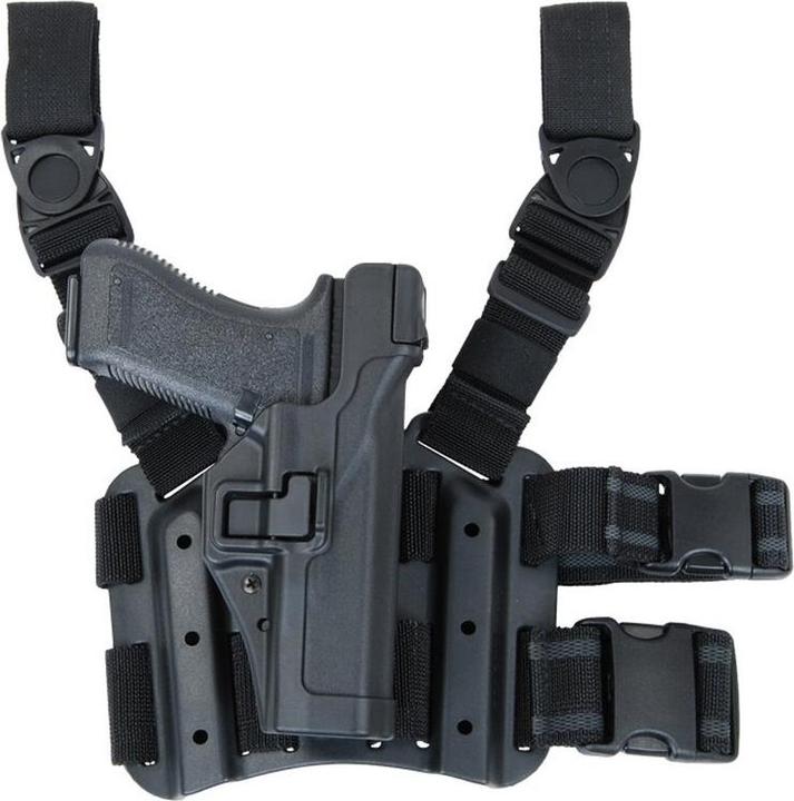 Actual product image Blackhawk Deep Draw Holster Level 3 SIG220/226 - Right