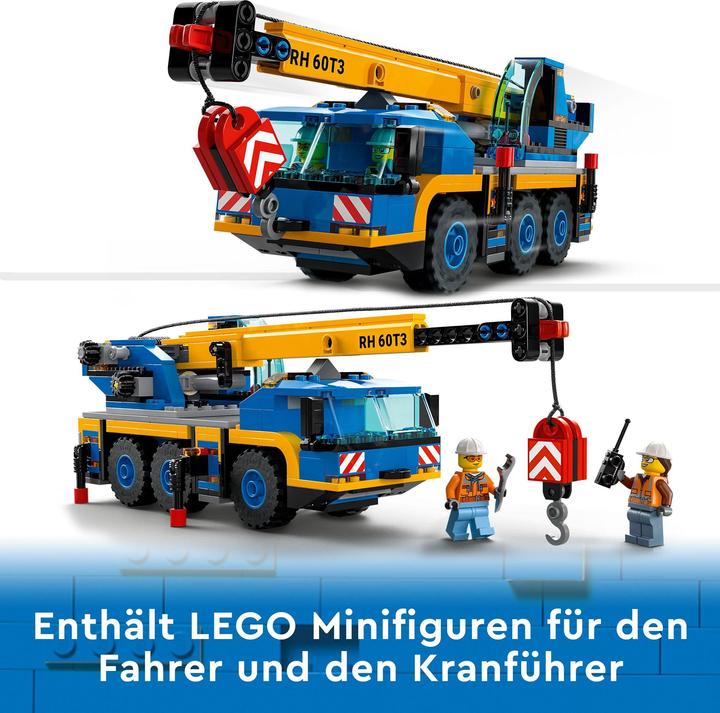 Produktbild LEGO Geländekran (60324, LEGO City)