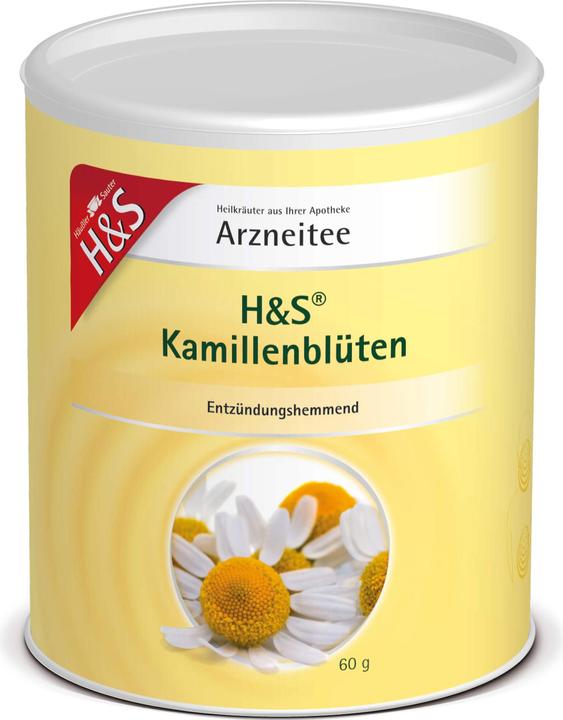 Actual product image H&S Chamomile flowers medicinal tea for inflammations, 60 g tea (60 g)