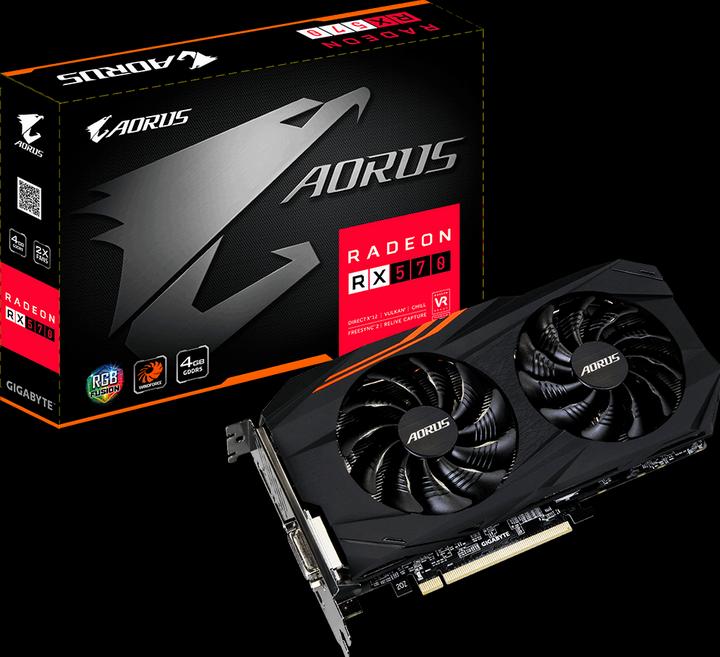 Produktbild Gigabyte Radeon RX 570 Aorus (4 GB)