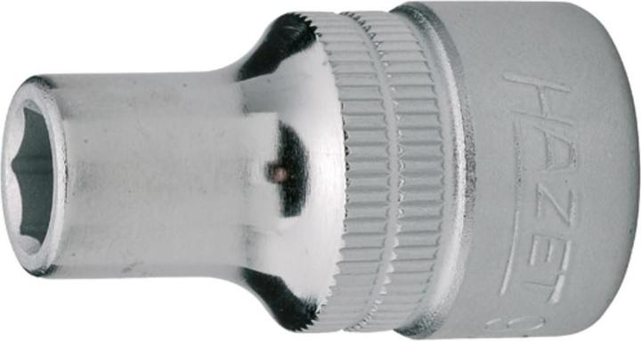 Actual product image HAZET Socket ∙ hexagon 900-13 ∙ Square, hollow 12.5 mm (1/2 inch) ∙ Outside hexagon traction profil… (13 mm)