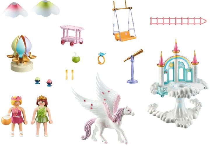 Actual product image Playmobil Heavenly Rainbow Castle (71359, Playmobil Princess)