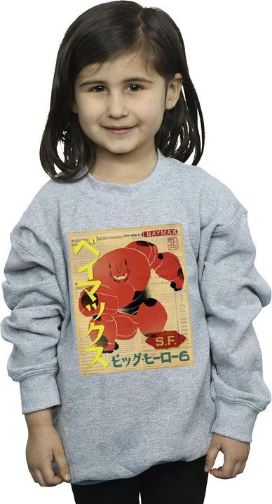 Image du produit Disney - Sweat BIG HERO BAYMAX BAYMAX NEWSPAPER - Fille (152, 158)