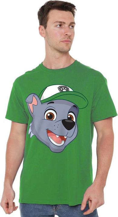 Actual product image Paw Patrol Mens Grin Rocky T-Shirt (4XL)