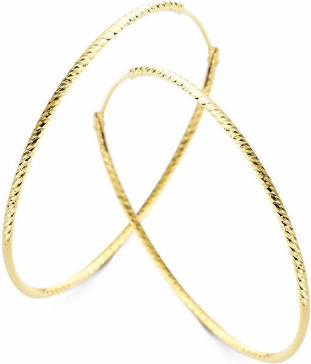 Casa Hoops Collection Tuscana 60 mm Oorbellen hoo.00120.00 (Silber)