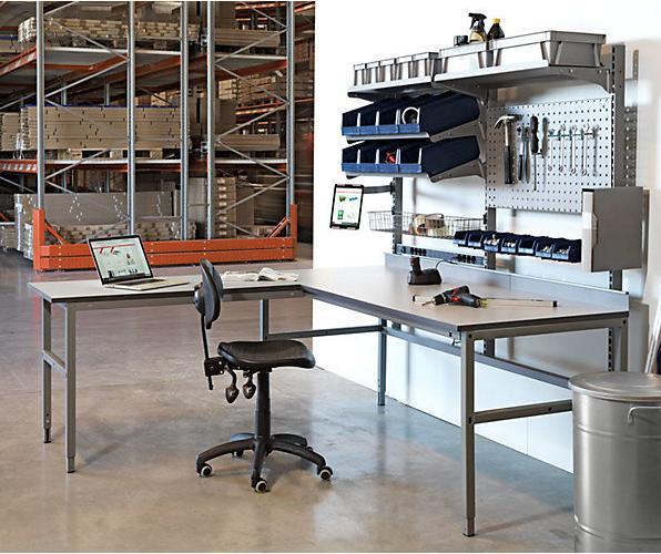 Produktbild kaiserkraft Arbeitstisch Embla (120 cm, 80 cm)
