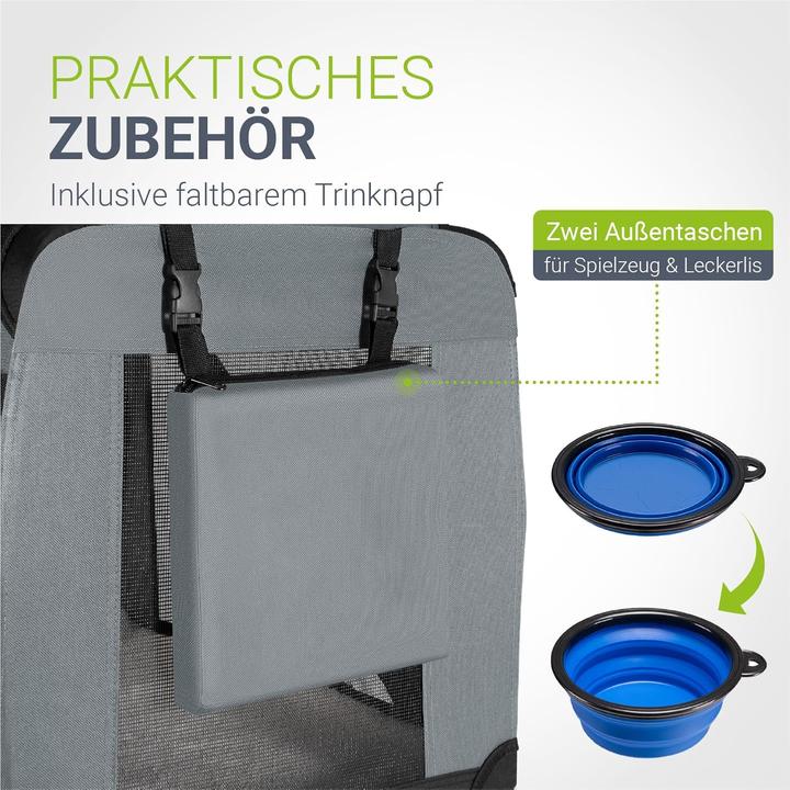 Image du produit Hauptner Caisse de transport pour chiens (pliable) (Chien, Fermeture de sécurité, Lavable, Respirant)