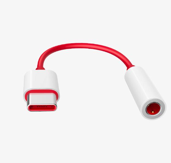 Productafbeelding OnePlus USB-C naar 3,5 mm adapter (USB Type C, 3,5 mm aansluiting)