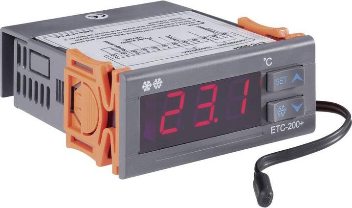 Immagine prodotto Voltcraft Regolatore di temperatura ETC-200+ NTC (Attuatore di riscaldamento)
