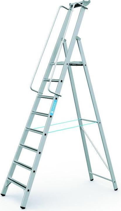 Immagine prodotto Zarges Scaletta in alluminio con grande piattaforma (Scala doppia, 332 cm)