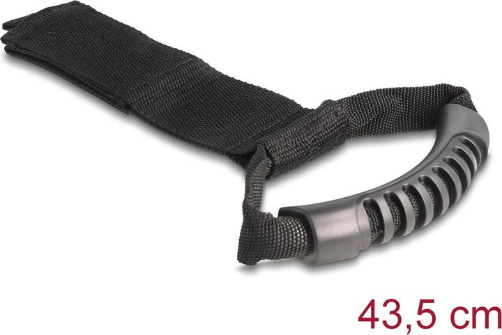Immagine prodotto Delock Cinghia di trasporto con chiusura in velcro (Fascette in velcro, 435 mm, 2 pz.)