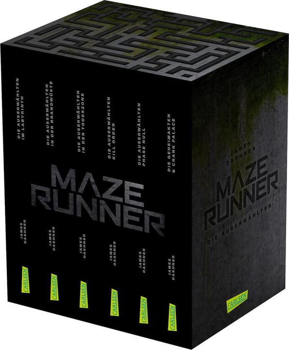 Produktbild Maze-Runner-Schuber (6 Bände im Taschenbuch-Schuber inklusive Bonusband mit »Crank Palace« und »Die (Katharina Hinderer, James Dashner, Ilse Rothfuss, Anke Caroline Burger, Deutsch)