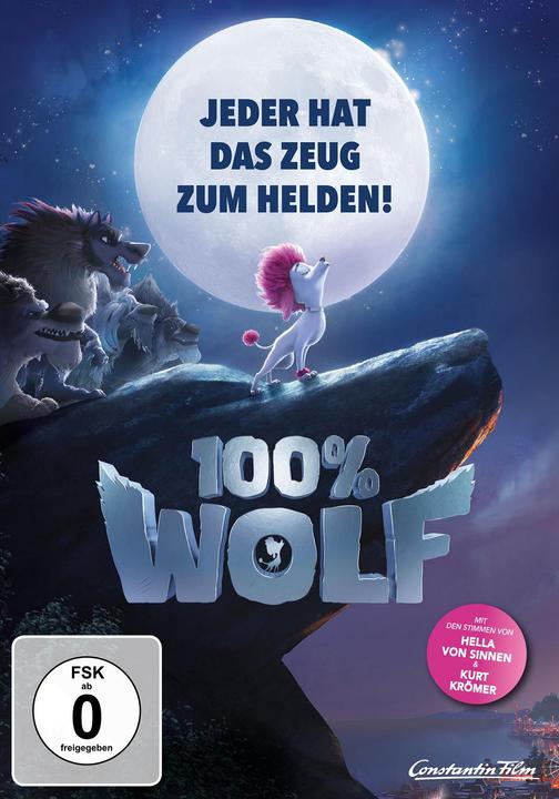 Actual product image 100% Wolf (DVD, 2020, German, English)