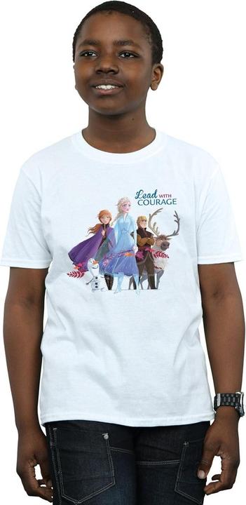 Immagine prodotto Disney Frozen 2 Lead With Courage Maglietta Ragazzi (152, 158)