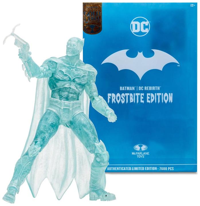Image du produit McFarlane DC Multiverse Figurine Batman (DC Rebirth) Frostbite Edition (Gold Label) 18 cm