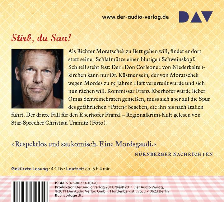 Produktbild Schweinskopf al dente (Rita Falk, Deutsch)