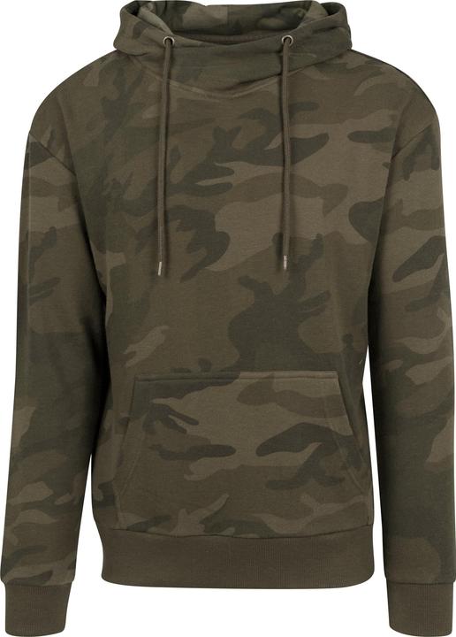 Urban Classics High Neck Camo Hoody