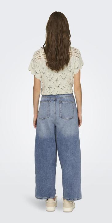 Image du produit Only Coupe ample, raccourcie Taille haute Jeans Coupe large jeans (28)