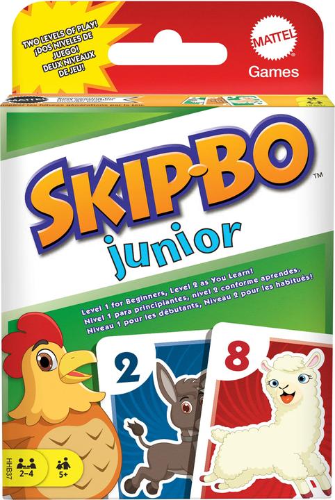 Produktbild Mattel Games Skip-Bo Junior (Multilingual)