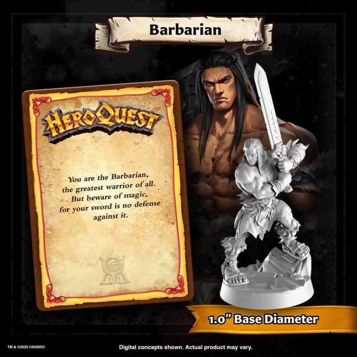 Immagine prodotto Hasbro Gaming HeroQuest (Francese)