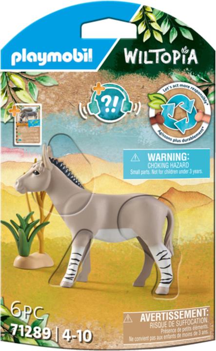 Immagine prodotto Playmobil Wiltopia - Asino africano (71289, Playmobil Wiltopia)