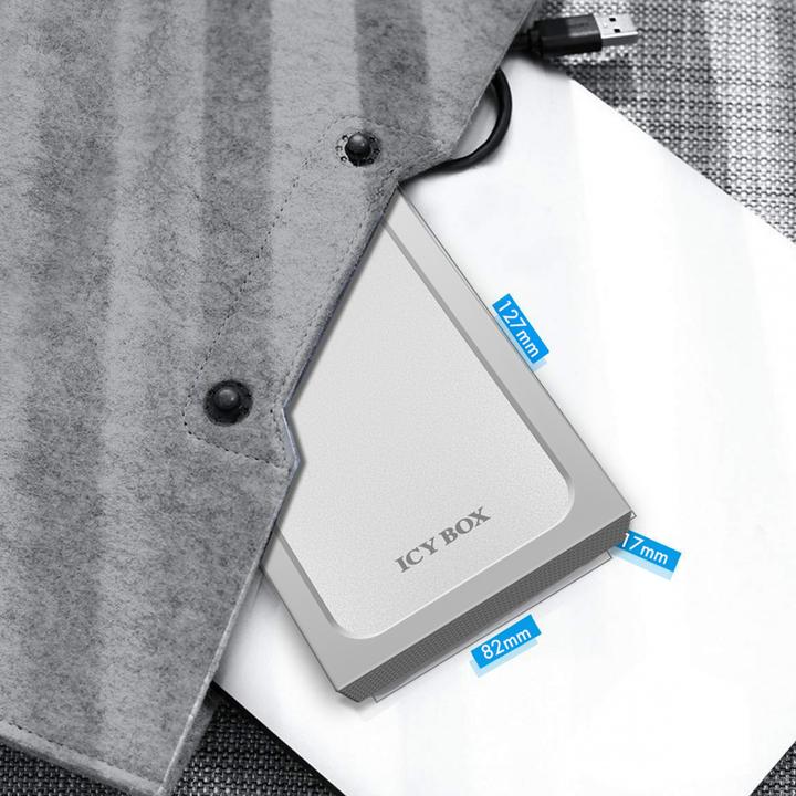 Actual product image Icy Box Ib-241wp (2.5")