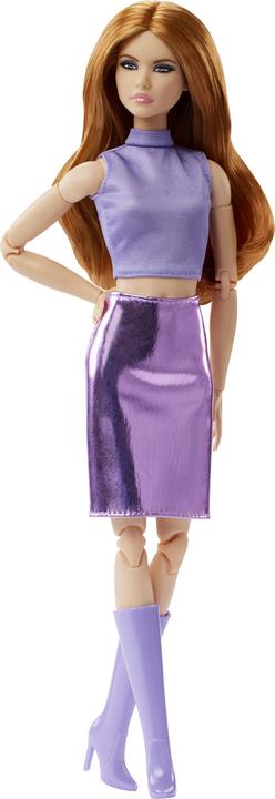 Actual product image Barbie Signature Looks - Lilac Dress Red Hair