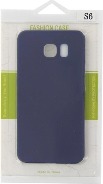 Produktbild OEM Silicone Case Fashion for Samsung S6 Blue (Samsung Galaxy S6)
