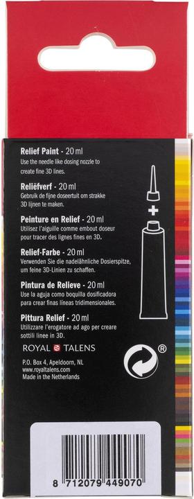 Immagine prodotto Amsterdam Pittura acrilica Reliefpaint 602 (Verde scuro, 20 ml)