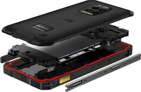 Produktbild Ulefone Armor 9 (128 GB, Black, 6.30", Hybrid Dual SIM, 64 Mpx, 4G)
