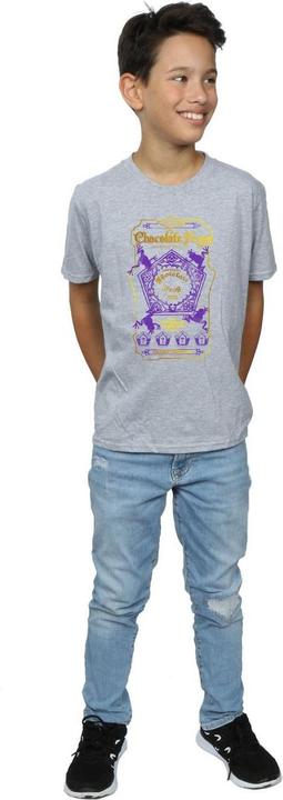 Actual product image Boys Chocolate Frogs Coloured Label T-Shirt (128)