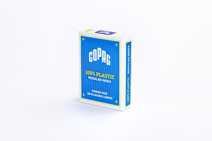 Actual product image Copag Plastic Poker Cards Deck Regular (German, French, Italian, English)