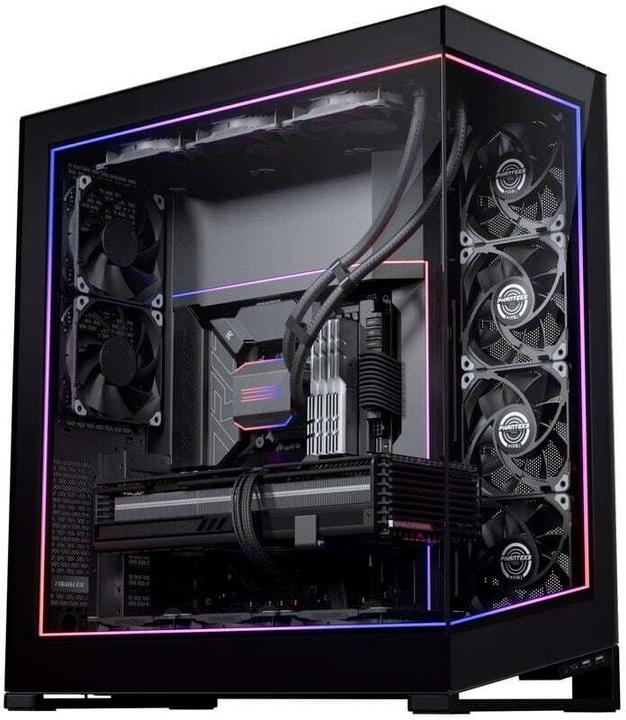 Produktbild Phanteks NV7 Premium DRGB Kit + Power-Hub, 3x für Aussenrahmen, 1x Mainboard Kabel-Cover - schwarz