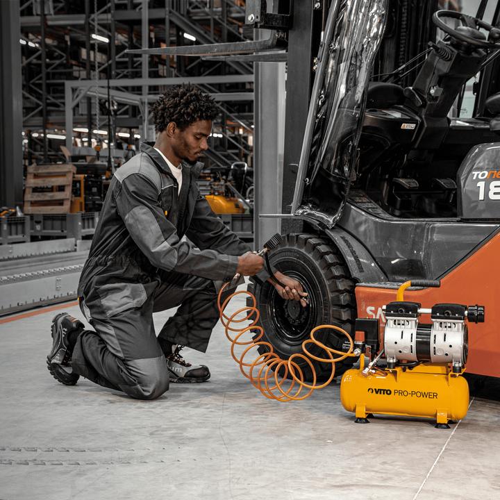 Produktbild VITO Arbeitsanzug Comfort Plus Grau Grosse M (M)