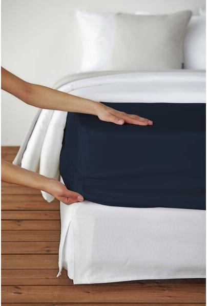 Actual product image Living Home Uni satin 100 (140 x 200 cm)
